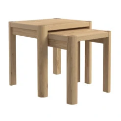 Stockholm Light Oak Nest Of 2 Tables 10 Stockholm Light Oak Nest Of 2 Tables -Housing Units Shop 9f5fe12d2768253e093d8af032aa70cd