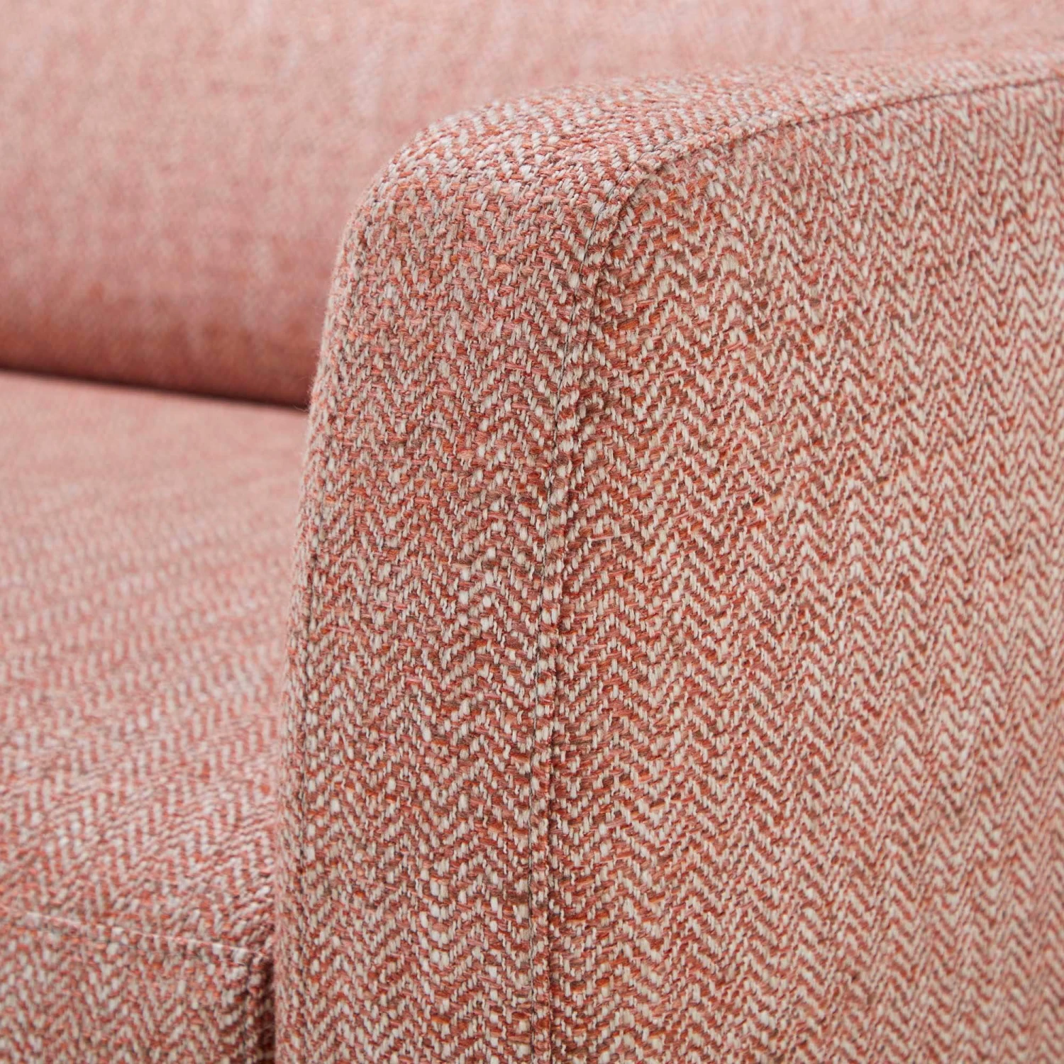 Natuzzi Greg Pink Fabric 3 Seater Sofa 9 Natuzzi Greg Pink Fabric 3 Seater Sofa - Image 7