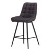 Moretti Grey Faux Leather Counter Bar Stool -Housing Units Shop 9fd706fe89cb2797e87139c01d6a552d