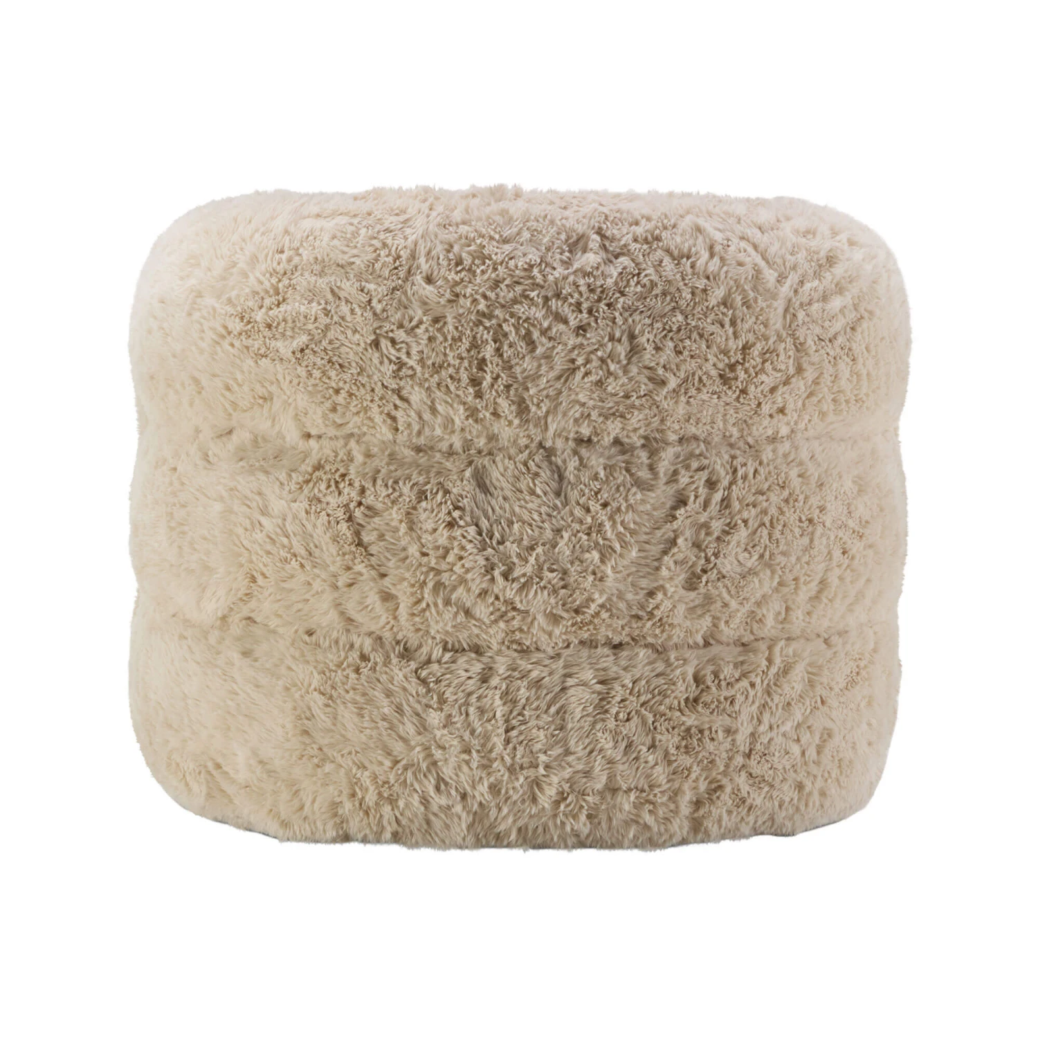 Maya Sand Beige Faux Sheepskin Accent Armchair 6 Maya Sand Beige Faux Sheepskin Accent Armchair - Image 4