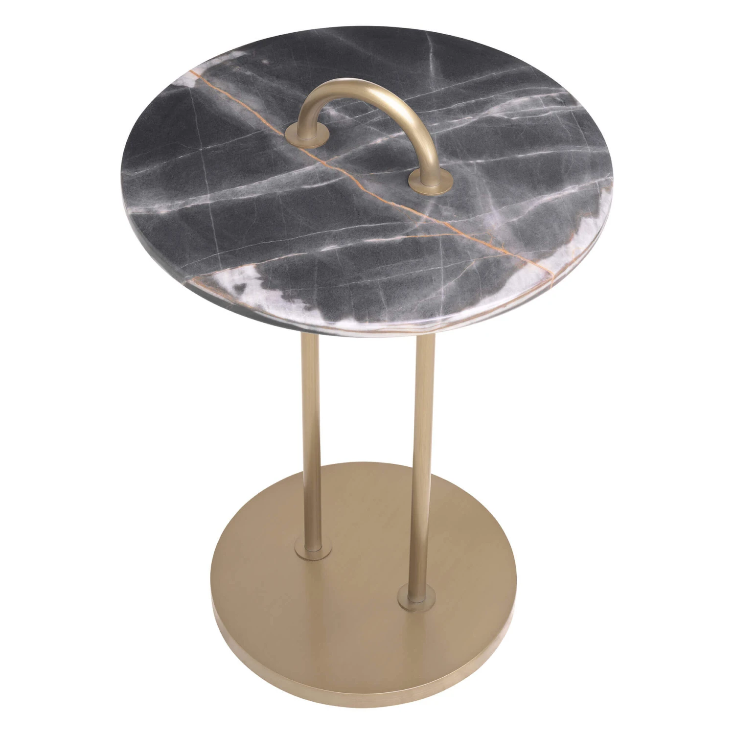 Eichholtz Zappa Black Marble Side Table 6 Eichholtz Zappa Black Marble Side Table - Image 4