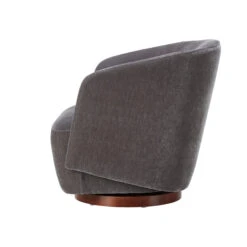 Elliot Swivel Armchair In Coal Amigo Dark Grey Fabric -Housing Units Shop a2b41a9053695f8b559634d801ba73d4