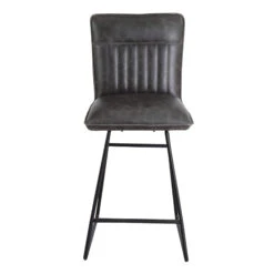 Clarence Grey Faux Leather Counter Bar Chair 11 Clarence Grey Faux Leather Counter Bar Chair -Housing Units Shop a3c13503adf85c07e9ed3e964d2f5f09