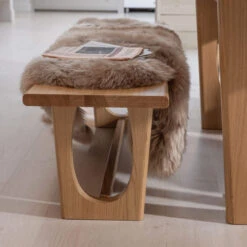 Arden 155cm Natural Oak Dining Bench