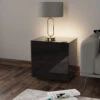 Frank Olsen Intelligent Black Gloss Side Table