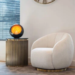 Ivette Round Gold & Black Marble End Table 19 Ivette Round Gold & Black Marble End Table -Housing Units Shop a590b22023e14055c6ac2fea0f710c4c