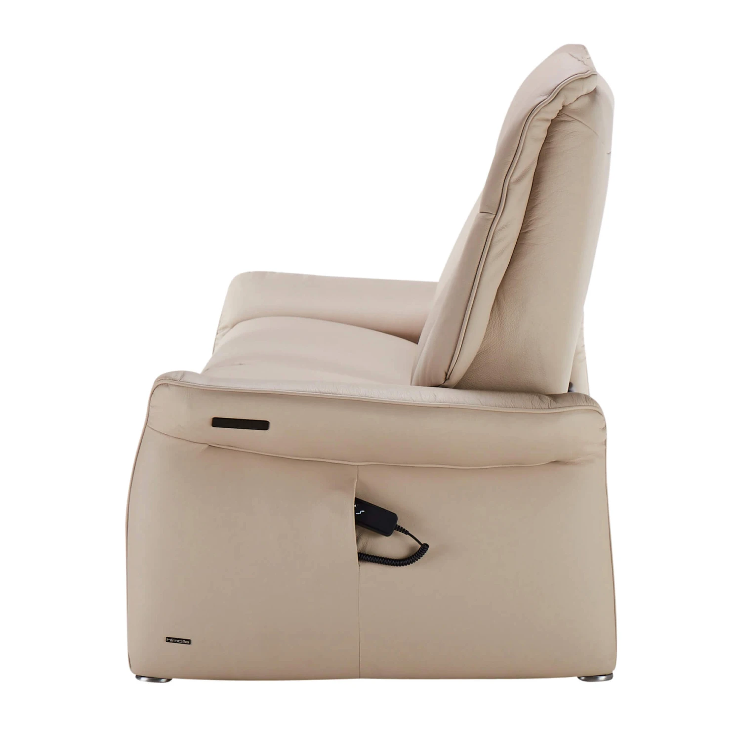 Himolla Lupo Cream Leather 3 Seater Electric Recliner Sofa 8 Himolla Lupo Cream Leather 3 Seater Electric Recliner Sofa - Image 6