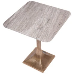 Libra Morchino Square White Marble Side Table -Housing Units Shop a620831d700127a5428c6ebd8ba43608