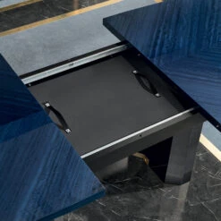 Celeste High Gloss Cobalt Blue 196cm Extending Dining Table -Housing Units Shop a646284394890a9a10ee7c63a7756201