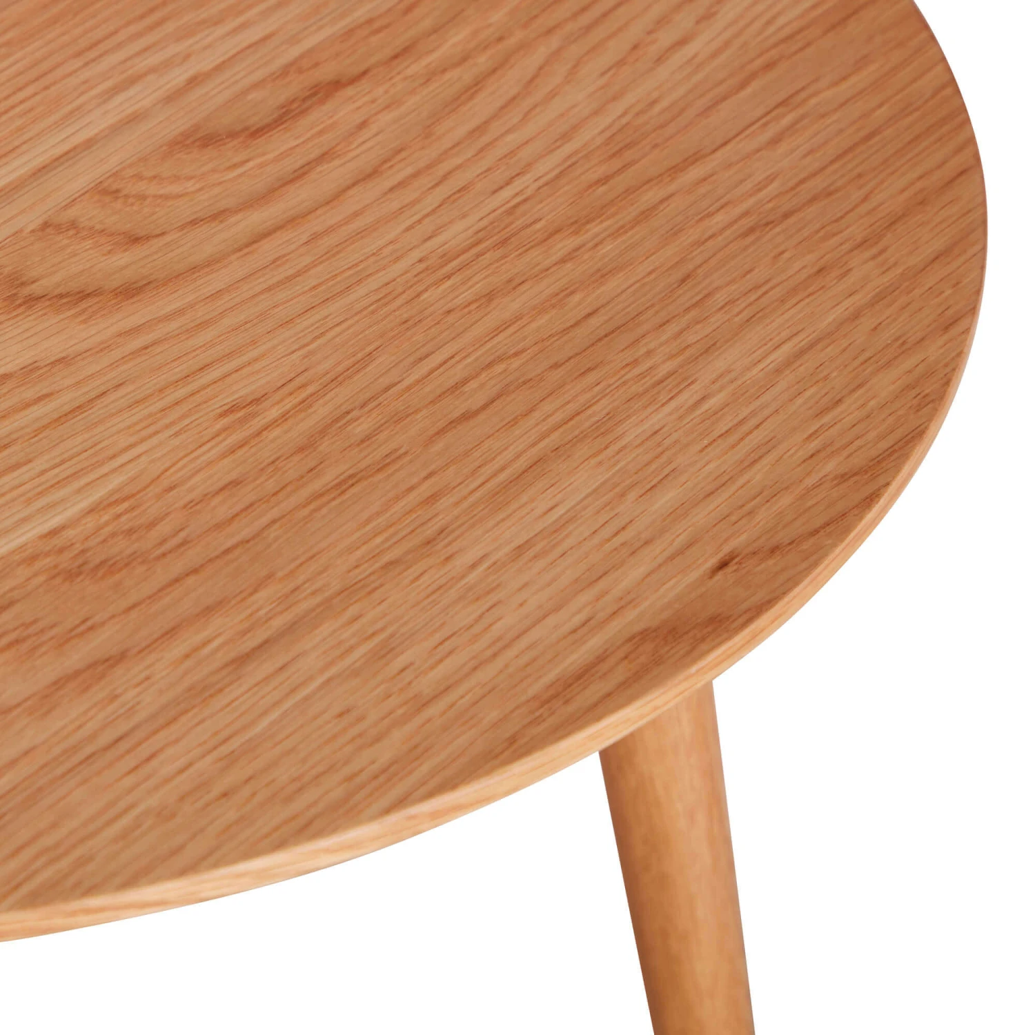 Aarhus Round Natural Oak Side Tables 4 Aarhus Round Natural Oak Side Tables - Image 2
