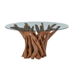 Java Round 160cm Dining Table