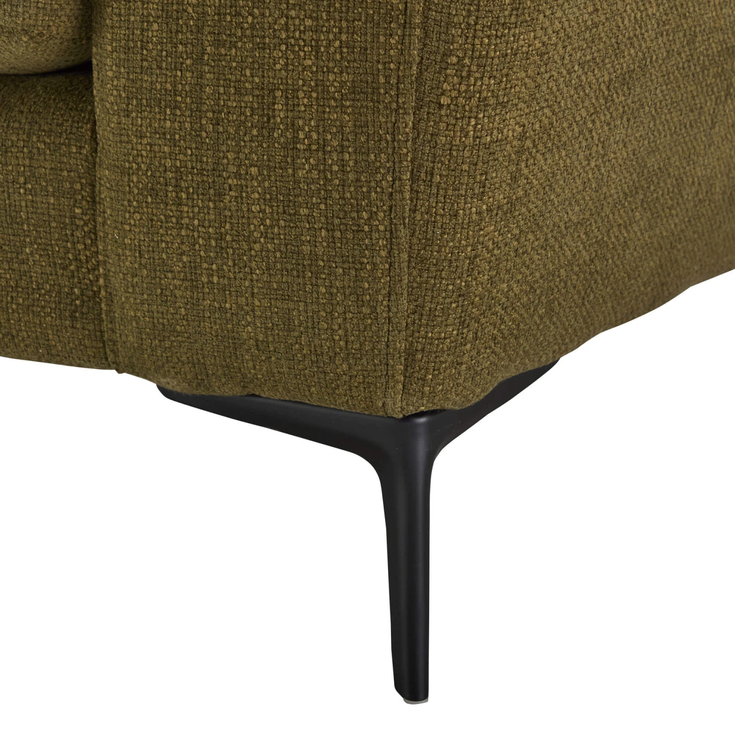 Isabella Olive Green Fabric Armchair 8 Isabella Olive Green Fabric Armchair - Image 6