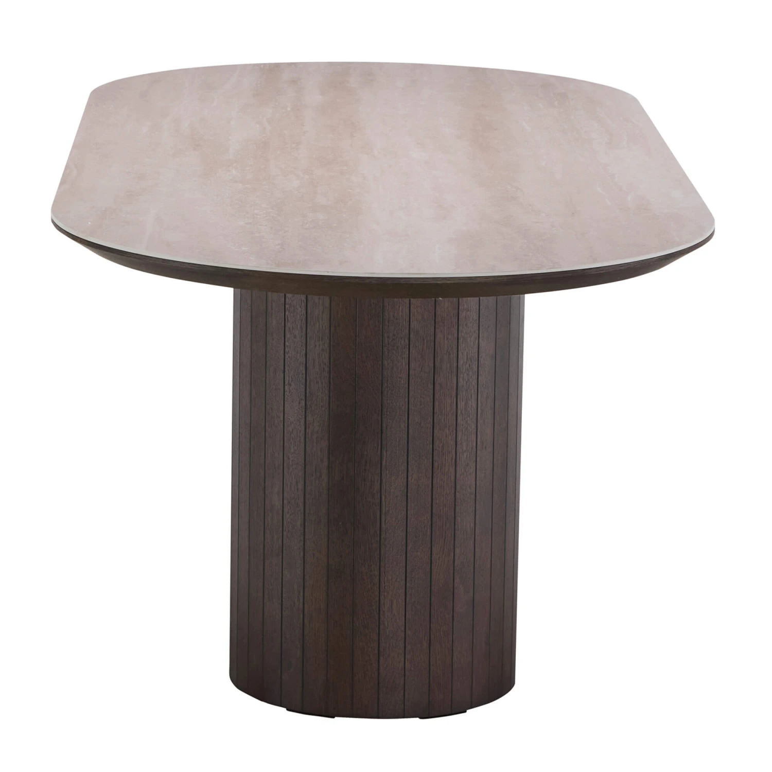 Belfort 220cm Brown Dining Table 6 Belfort 220cm Brown Dining Table - Image 4