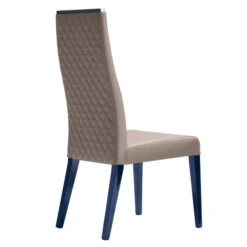 Celeste High Gloss Cobalt Blue 196cm Extending Dining Table & 6 High-Back Grey Faux Leather Chairs -Housing Units Shop ac6723a9a73a7b9d6a155b6b027fe5af 1