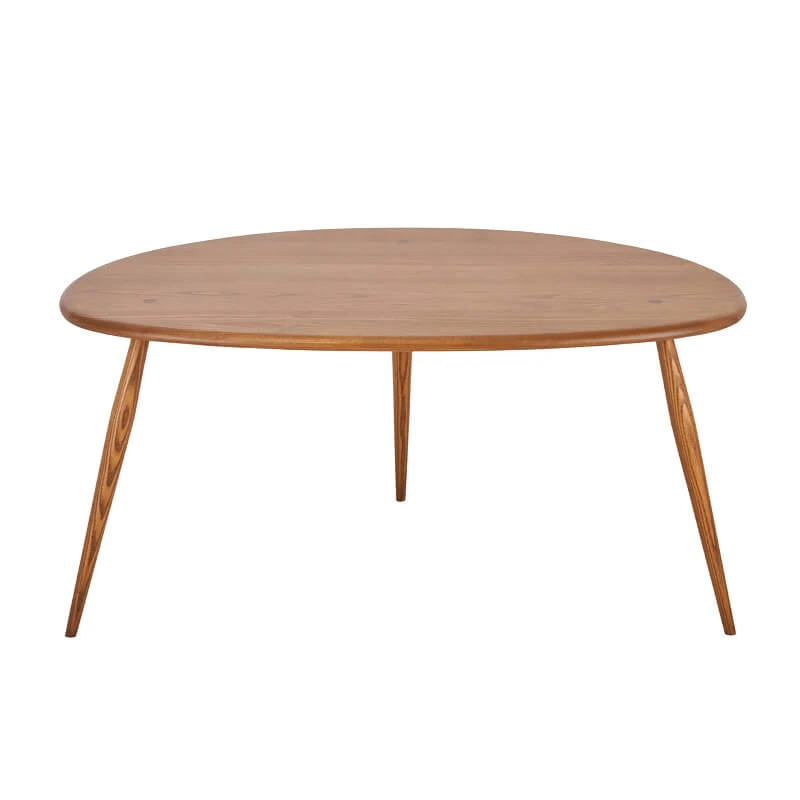 Ercol Pebble Oak Coffee Table 3 Ercol Pebble Oak Coffee Table