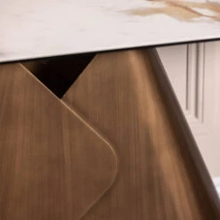 Glass House Caldo Bronze Ceramic Console Table -Housing Units Shop adf16c34eea98e633d0882b99749757a