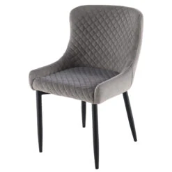 Rossini Extending Dining Table And 6 Toby Light Grey Velvet Dining Chairs -Housing Units Shop af4d7ddfd74682d21f83c05e01a899c8