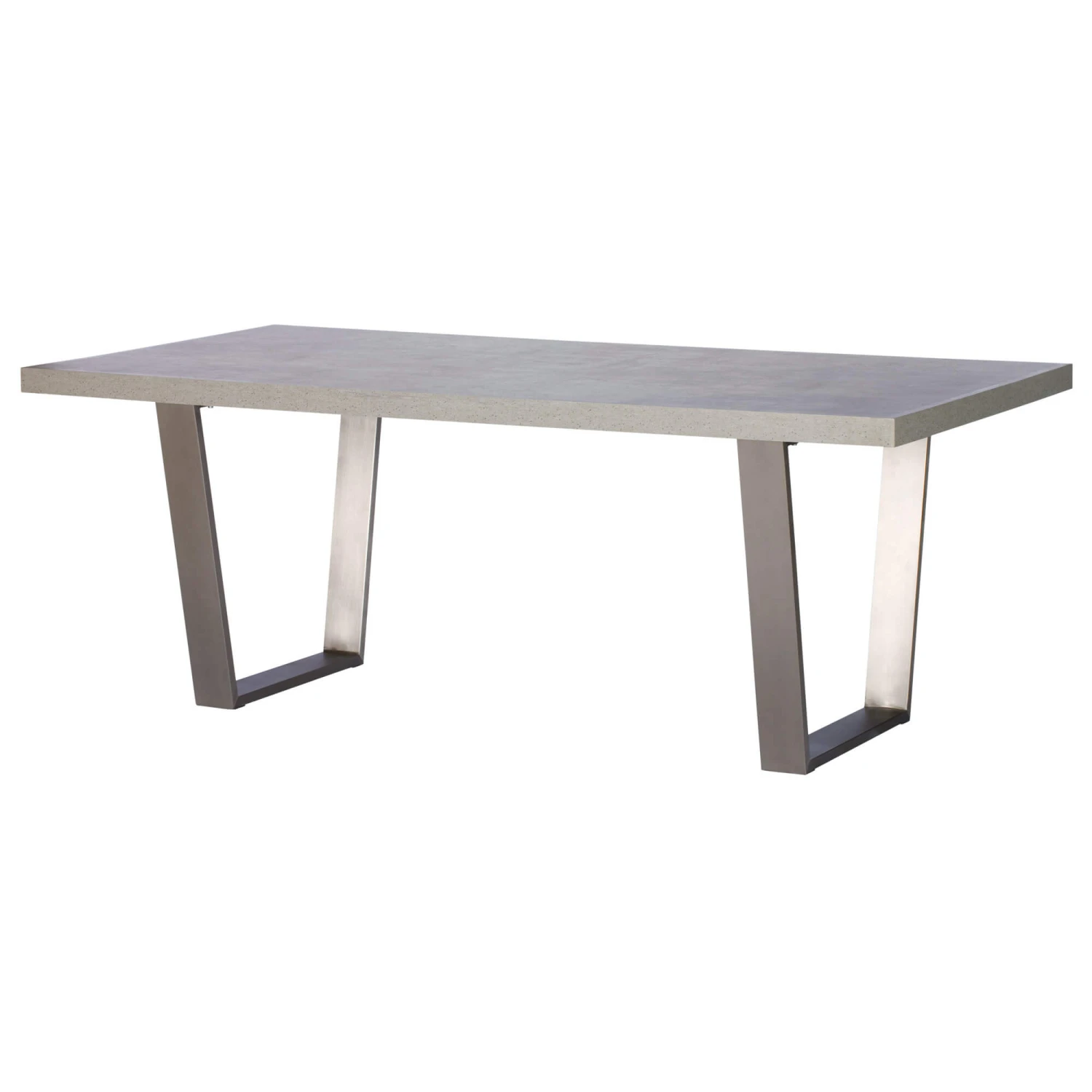 Caspian Grey Concrete-Effect 160cm Dining Table 4 Caspian Grey Concrete-Effect 160cm Dining Table - Image 2