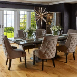 Medina High Gloss 200cm Extending Dining Table -Housing Units Shop b05e4c32656b2451deaf5ea3225da47f