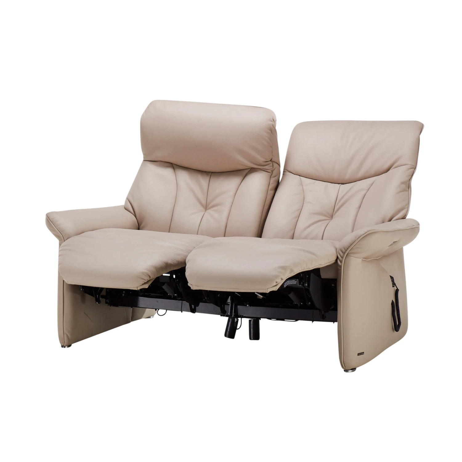 Himolla Lupo Cream Leather 2 Seater Electric Recliner Sofa 8 Himolla Lupo Cream Leather 2 Seater Electric Recliner Sofa - Image 6