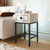 Frank Olsen Mia White Side Table -Housing Units Shop b4545cffe0253a7b3ab344574e7677ed