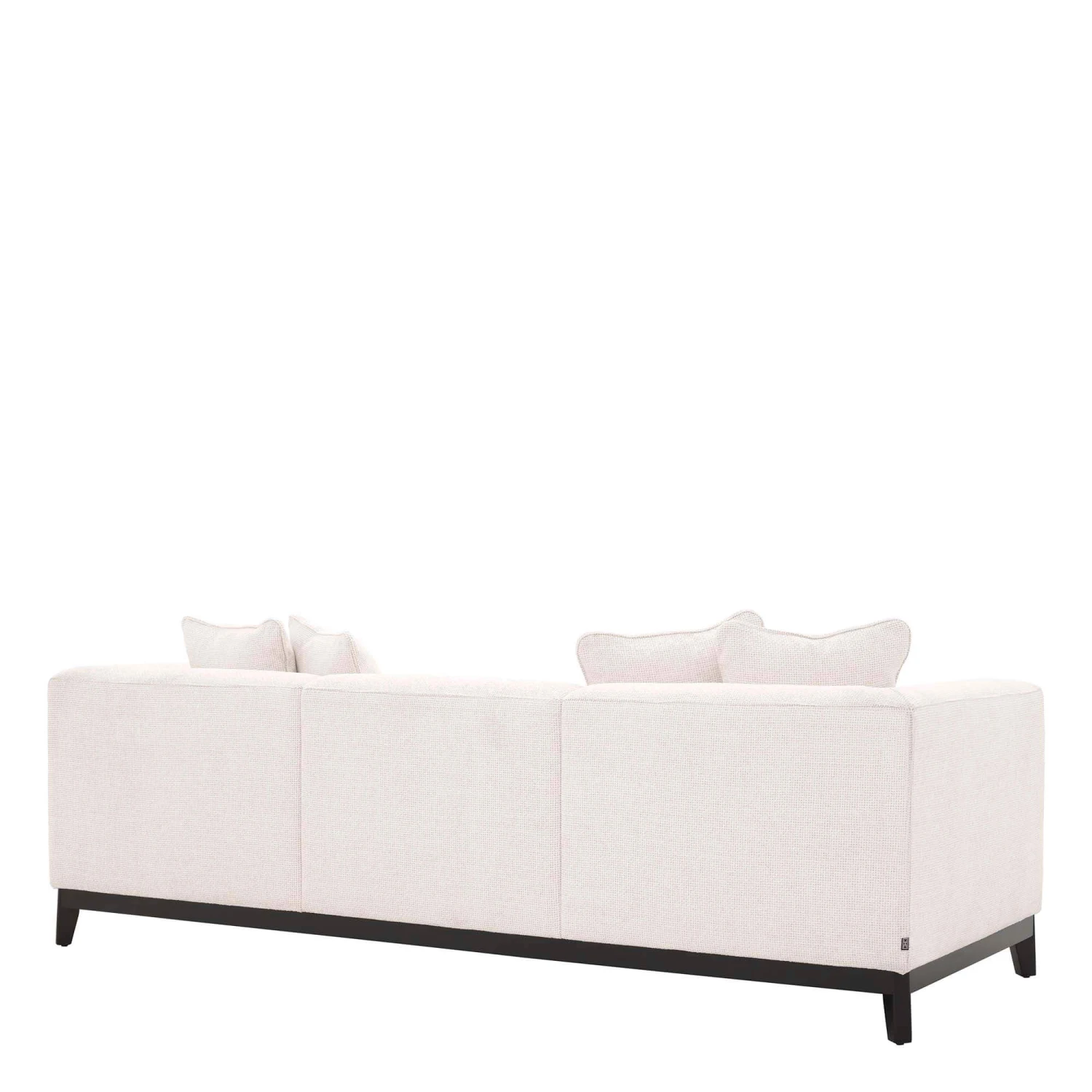 Eichholtz Corso 3 Seater Sofa In Lyssa Off-White Fabric 7 Eichholtz Corso 3 Seater Sofa In Lyssa Off-White Fabric - Image 5