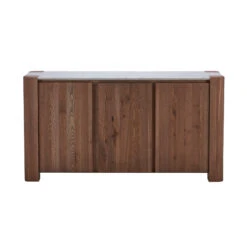 Tivoli Brushed Oak Sideboard With Marble Top -Housing Units Shop b4dc03eecdf8fe55a3bd8270d5265c8e 1