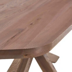 Stephanie 220cm Solid Brushed Ash Dining Table -Housing Units Shop b58079b34cb15340a4b971880e73452d