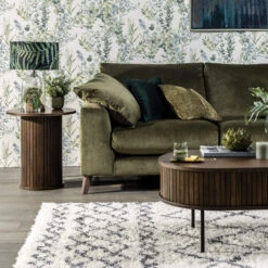 Annika Smoked Oak Slatted Sliding 2 Door Coffee Table -Housing Units Shop b62d29116f5f5fde6a4bda697950c4c4