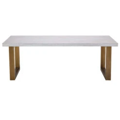 Santa Monica White Dining Table With 6 Suzanna Swivel Dining Chairs -Housing Units Shop b6baff6da3981ac62ba89545add7d138