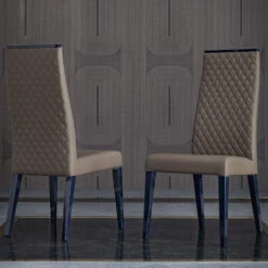 Celeste High Gloss Cobalt Blue 196cm Extending Dining Table & 6 High-Back Grey Faux Leather Chairs -Housing Units Shop b728bdf3ba55ec1c03a7d604402a35bc 1