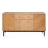 Ercol Monza Large Black Oak 2 Door 3 Drawer Sideboard 1 Ercol Monza Large Black Oak 2 Door 3 Drawer Sideboard -Housing Units Shop b8536250e8eb1c1810217d465b835b3b
