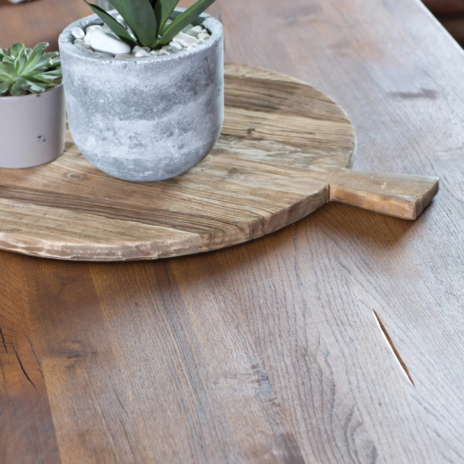 Harrington Oak 200cm Dining Table & 6 Clarence Tan Chairs 7 Harrington Oak 200cm Dining Table & 6 Clarence Tan Chairs - Image 5