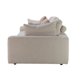 Genevieve Tuscan Ivory Fabric 3 Seater Sofa -Housing Units Shop bbb6b24c5de31cfd2d71ca8f7f05bb01