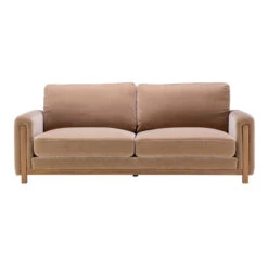 Leila Fawn Fabric 3 Seater Sofa 11 Leila Fawn Fabric 3 Seater Sofa -Housing Units Shop bc0179812a28926a2b1a4a57c7a8f8db