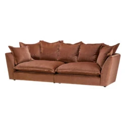 Nomad Dusk Apricot Fabric Extra Large Split Pillow Back Sofa -Housing Units Shop bc0835e3fefd64eda2f3db16a557c1b7