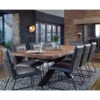Harrington Oak 240cm Dining Table & 8 Clarence Grey Chairs -Housing Units Shop bf1cec9c19334a234c52efefab9128e1 1