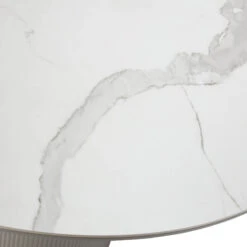Irina White Marble Effect 119.5cm Round Dining Table -Housing Units Shop c156f39aa7fc1490f26bbc9c711c792a