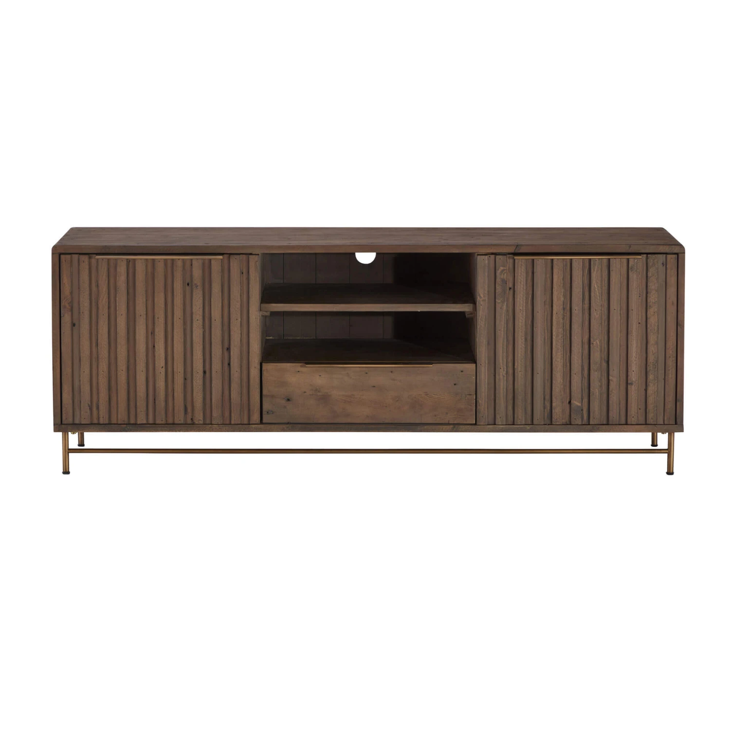 Andria Reclaimed Pine TV Unit 4 Andria Reclaimed Pine TV Unit - Image 2