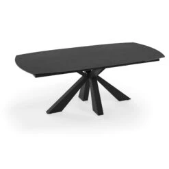 Corelli Titanium Extending Dining Table And 6 Laura Grey Dining Chair -Housing Units Shop c28c9c7e0b394c20b635c1e3e667294e