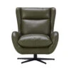 Emilio Green Leather Swivel Chair -Housing Units Shop c31b74d4ebd710f13badd6d622031cd1