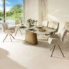 Priama Ceramic Dining Table With 6 Rosina Fabric Dining Chairs -Housing Units Shop c3af13bebff995dfa907dd83f1dce837