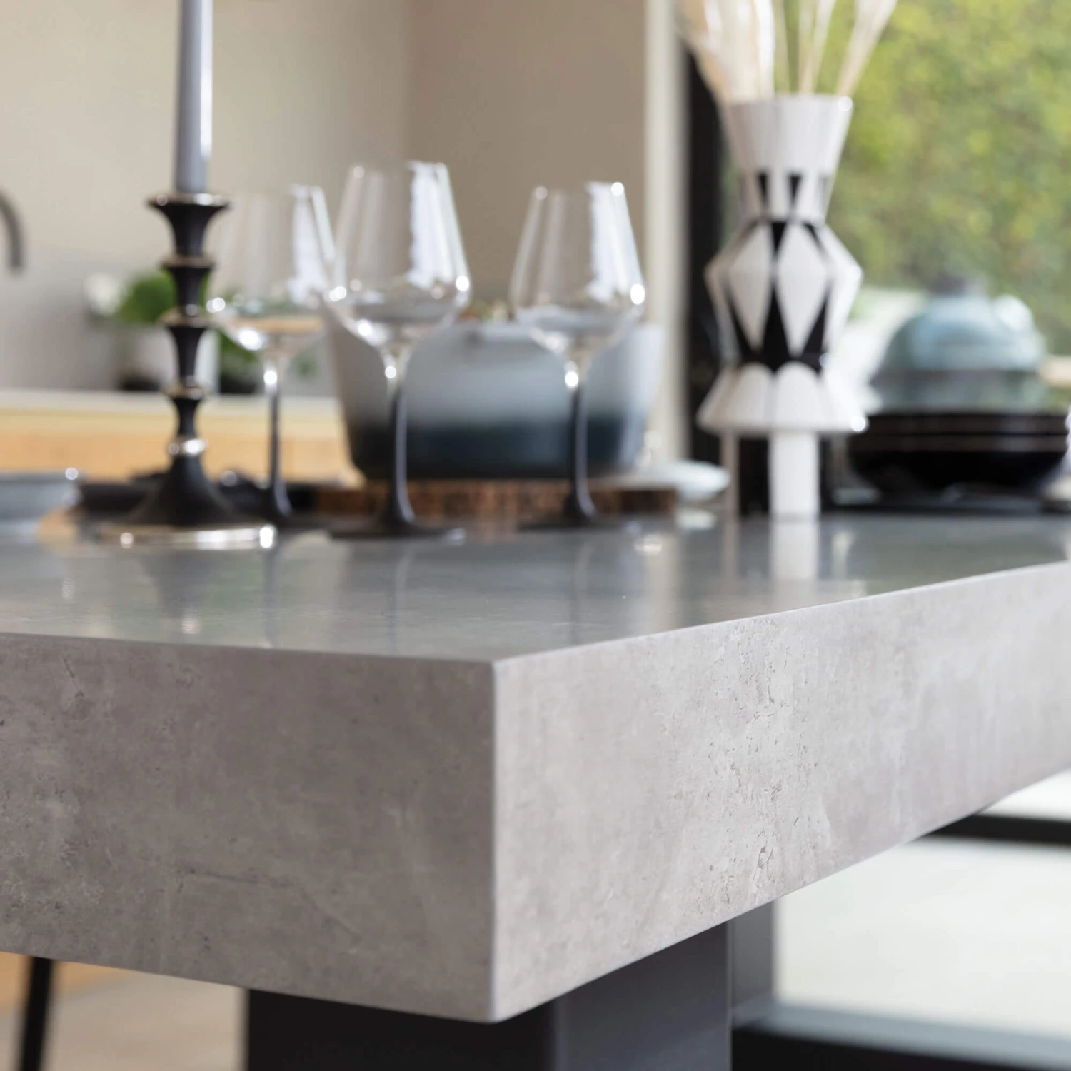 Ingrid Concrete-Effect 180cm Dining Table 13 Ingrid Concrete-Effect 180cm Dining Table - Image 11