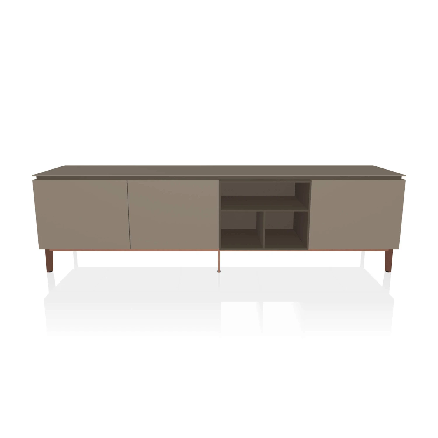 Bontempi Cosmopolitan Groove Sand Sideboard 3 Bontempi Cosmopolitan Groove Sand Sideboard