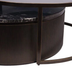 Libra Belvedere Black Nesting Coffee Tables -Housing Units Shop c615505efd5d6241fc7a80227a14437e
