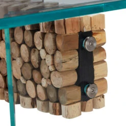 Naturalis Wood And Glass Side Table -Housing Units Shop c837be81c706f73855cfbfcefd57d42b 1