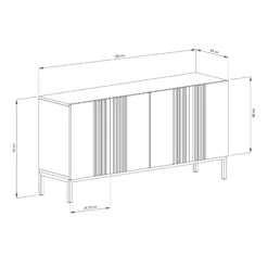 Frank Olsen Iona Large Grey Sideboard 11 Frank Olsen Iona Large Grey Sideboard -Housing Units Shop c8435767da7a2de4497bdf4dd82e9707 1