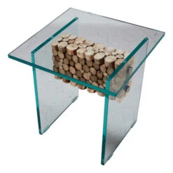 Naturalis Wood And Glass Side Table -Housing Units Shop c94b649c45c063829d39dc8c5fe6a237 1