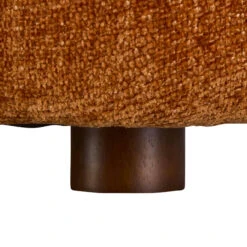 Claudia Rust Orange Fabric Armchair -Housing Units Shop caba32975145e18f430bbe1fa598cecf