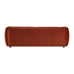 Glass House Thorne Rust Orange Fabric 3 Seater Sofa -Housing Units Shop cb060192f9e97d7f6b6c76736781d37e